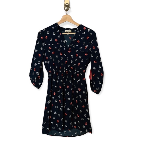 NWT Ardene Nautical Dress - Sz M - Picture 3 of 10